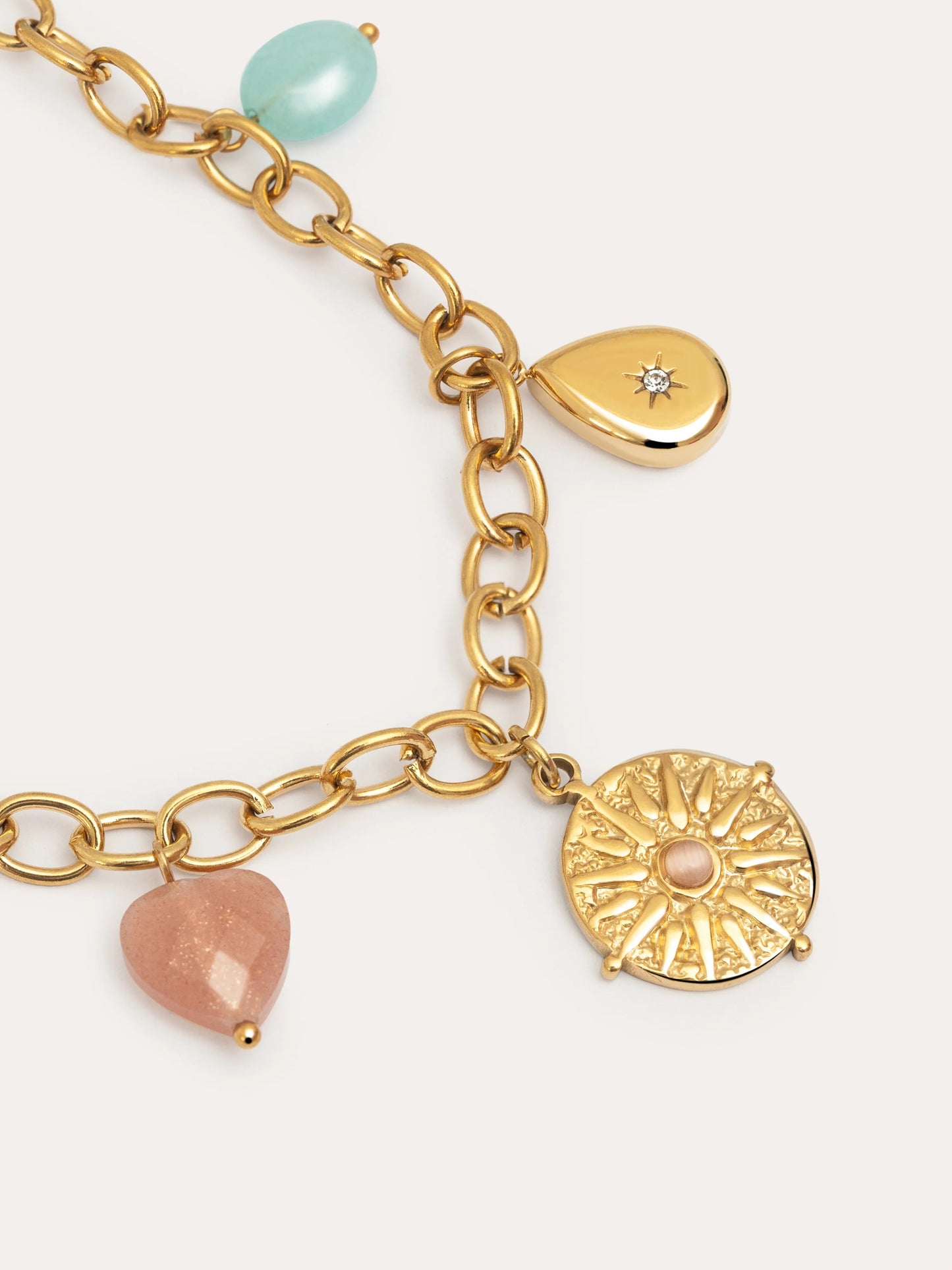 Collar multicharms soleil