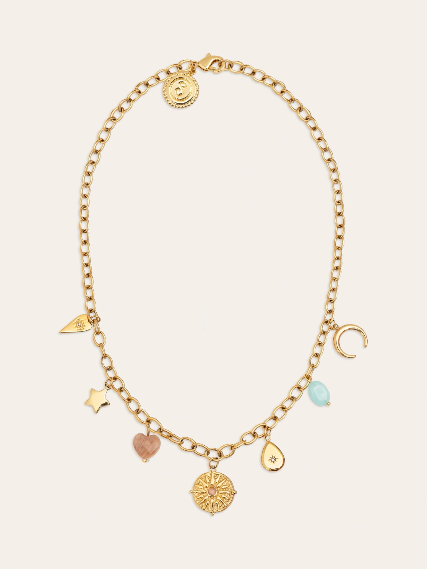 Collar multicharms soleil